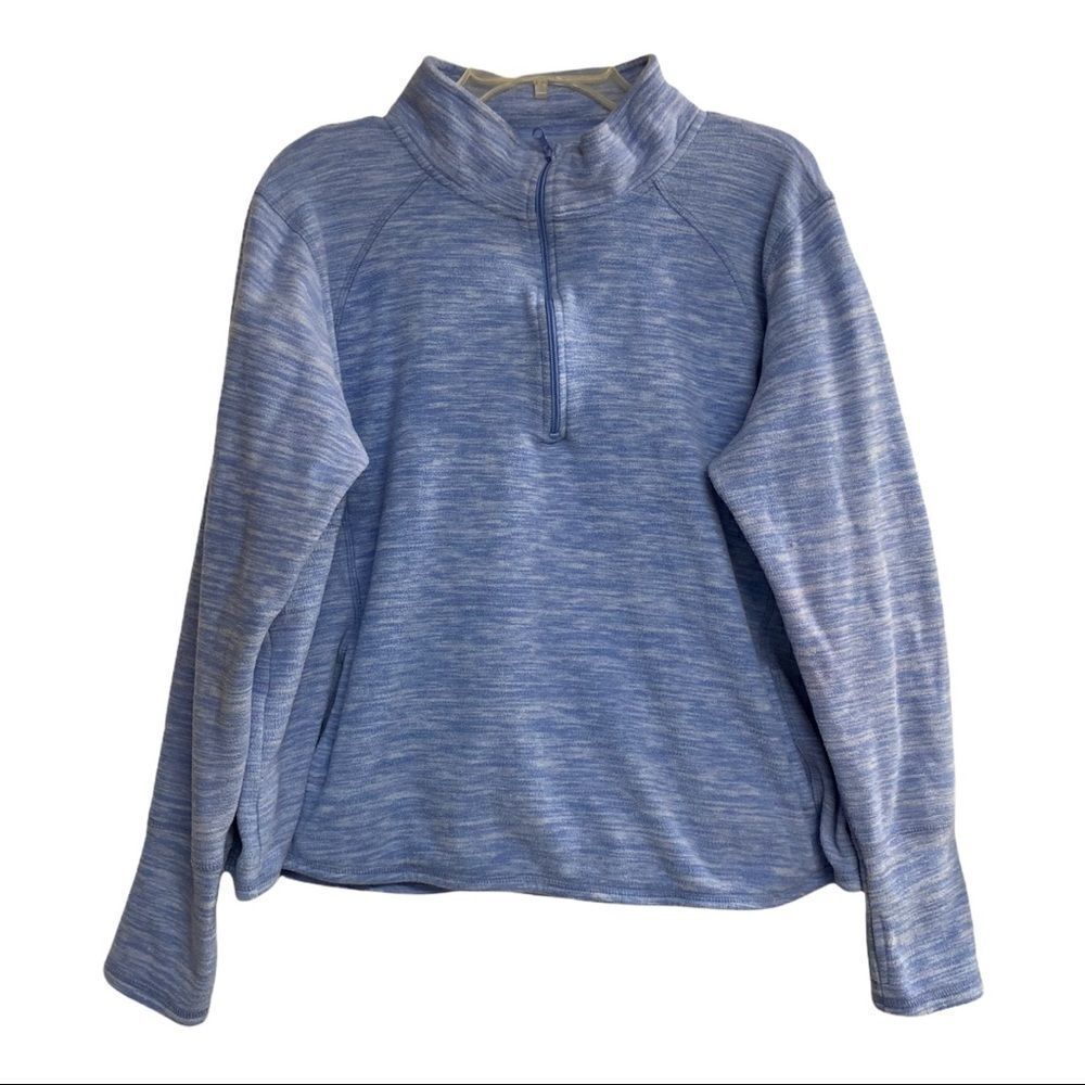 ST. JOHN’S BAY, women’s blue pullover,  Size XX Large, fits more like‎ a Large.